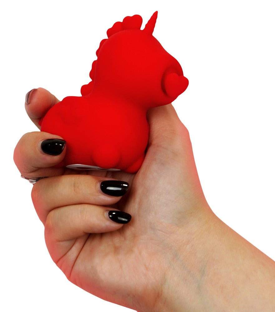 Unihorn "Cupids Beau" - Auflegevibrator im niedlichen Einhorn-Design