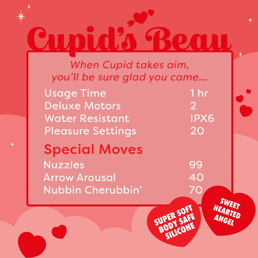 Unihorn "Cupids Beau" - Auflegevibrator im niedlichen Einhorn-Design