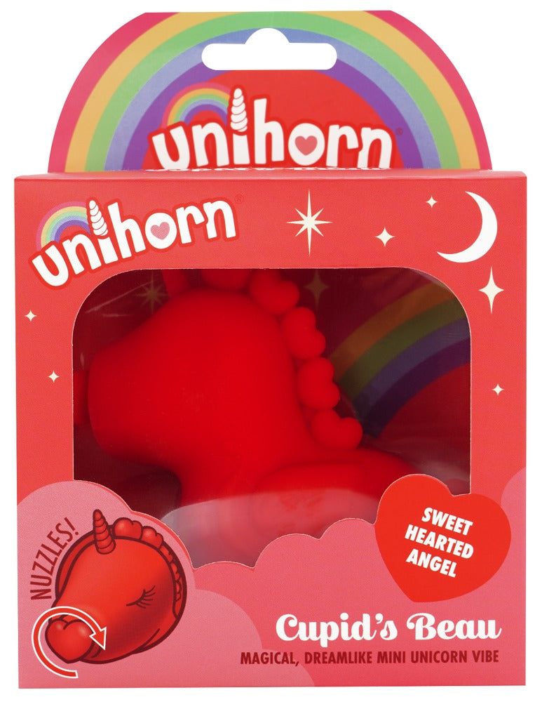 Unihorn "Cupids Beau" - Auflegevibrator im niedlichen Einhorn-Design