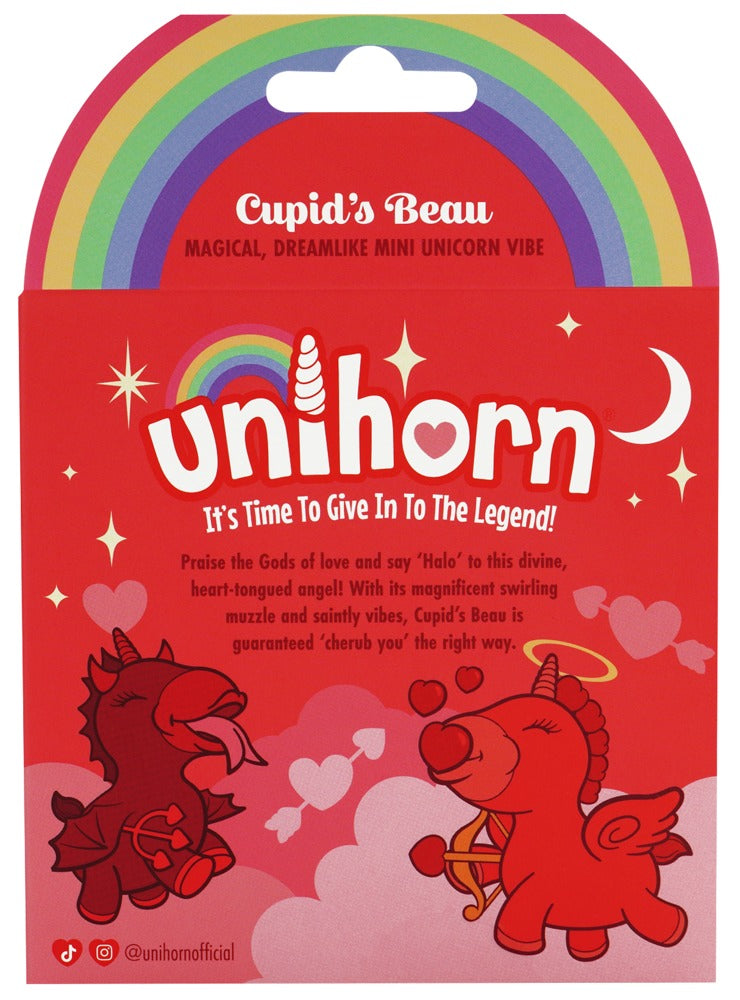 Unihorn "Cupids Beau" - Auflegevibrator im niedlichen Einhorn-Design