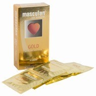 Masculan "Gold Luxury Edition" – 10er Pack