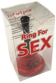 Glocke "Ring for Sex"