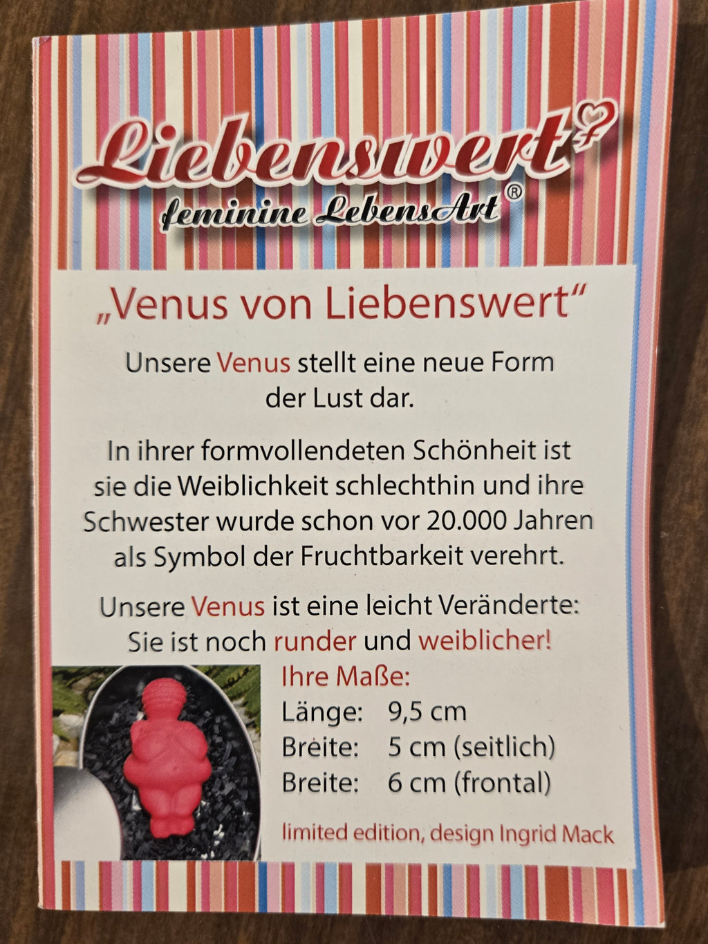 Venus von Willendorf- Vibrator