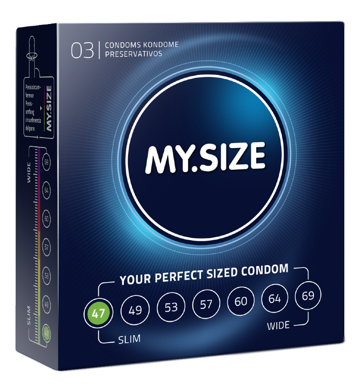 My Size PRO 47 mm – 3er Pack