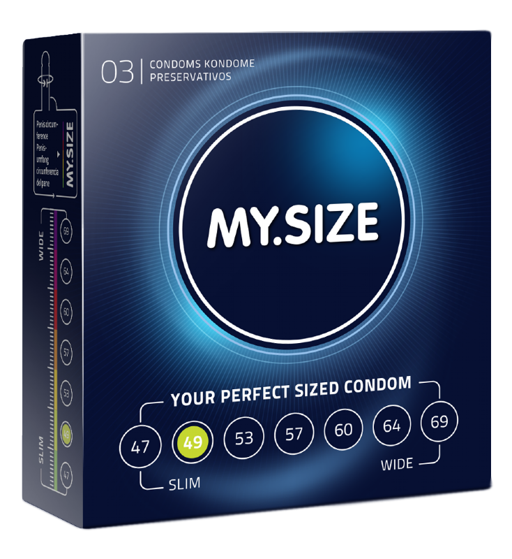 My Size PRO 49 mm – 3er Pack