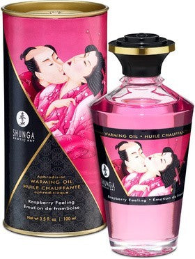 Wärmendes Körperöl „Raspberry Feeling" von Shunga