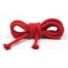 Baumwollseil 8mm in rot - 10 Meter
