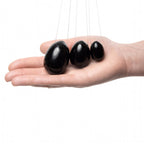 Yoni Eier 3er Set - Onyx