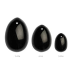 Yoni Eier 3er Set - Onyx