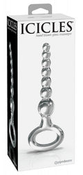 "Icicles No. 67" – Analkugelkette aus Glas