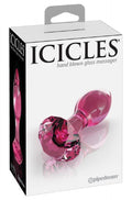 Icicles No. 79 – Analplug aus mundgeblasenem Glas