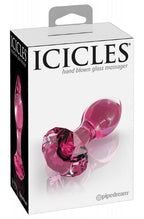 Icicles No. 79 – Analplug aus mundgeblasenem Glas