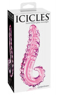 Icicles No. 24 – Handgefertigter Glasdildo für Temperaturspiele