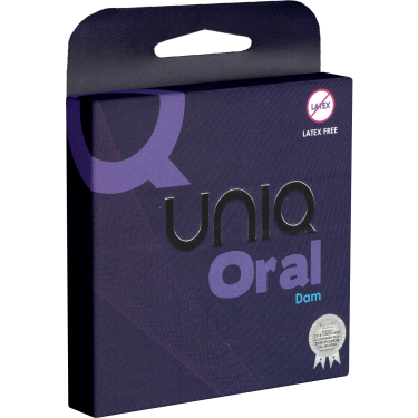 UNIQ Oral Love Dams – Lecktücher mit elastischen Bändchen 3er