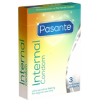 Pasante Femidom-Packung: 3 nicht-latex Kondome