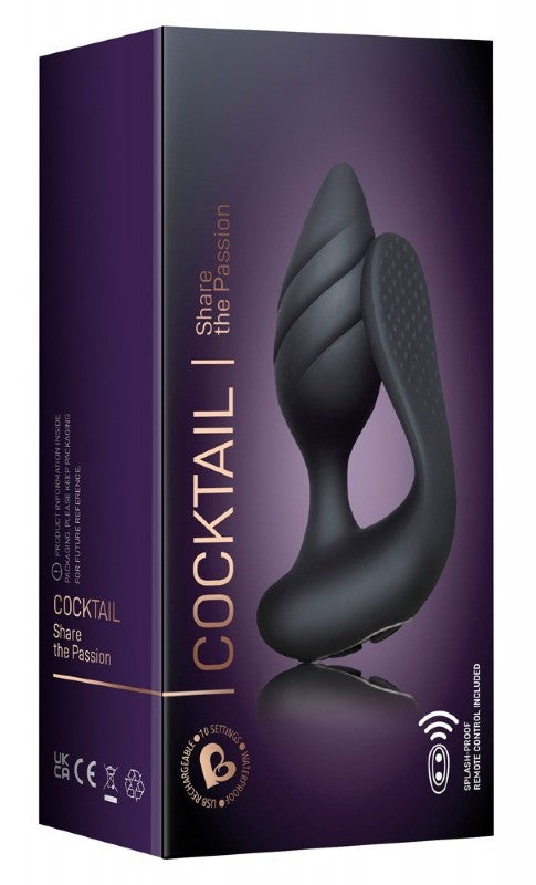 Rocks-Off "Cocktail" - schwarz