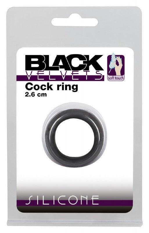 Black Velvet - Cock ring 2,6cm