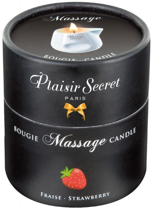 Plaisir Secret Candle - "Erdbeere" 80 ml