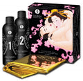 Shunga "Body to Body" Massage Gel - Erdbeersekt