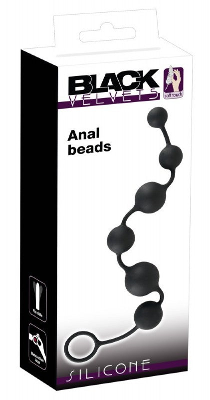 Black Velvet - Anal beads
