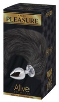 Alive BDSM Line - Black & white Fox Tail S
