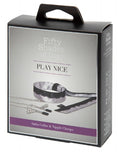 Fifty Shades of Grey - "Play Nice" Collar with Nipple Clamps
