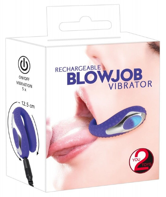 Blowjob-Vibrator - Mundvibrator zum Einklemmen