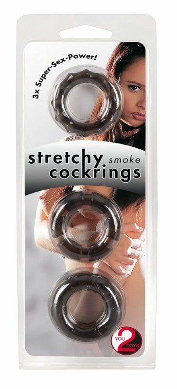 You2Toys -stretchy cockrings smoke