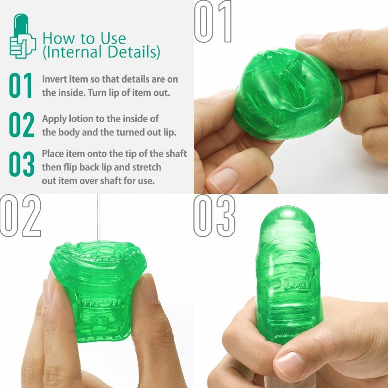 TENGA UNI Amethyst – Universeller Masturbator & Fingerhülle