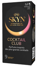 SKYN "Cocktail Club" - Latexfreier Kondom-Mix mit Aroma - 9er