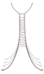 Körperkette Silber