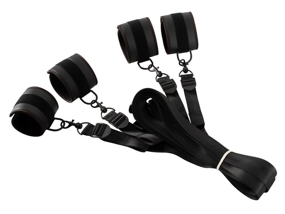 VEGAN Fetish - Bettfessel-Set