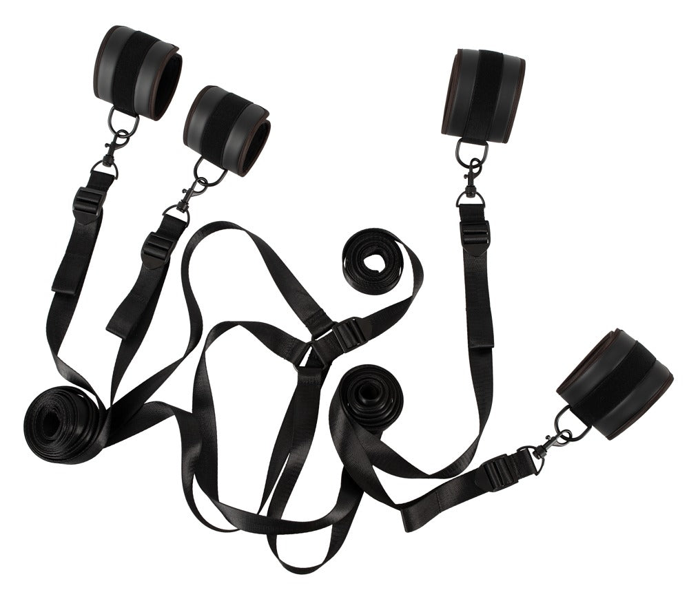 VEGAN Fetish - Bettfessel-Set