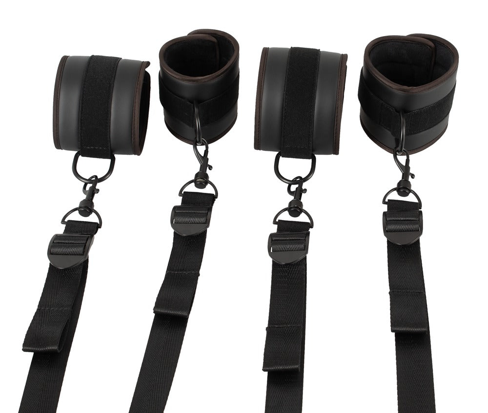VEGAN Fetish - Bettfessel-Set