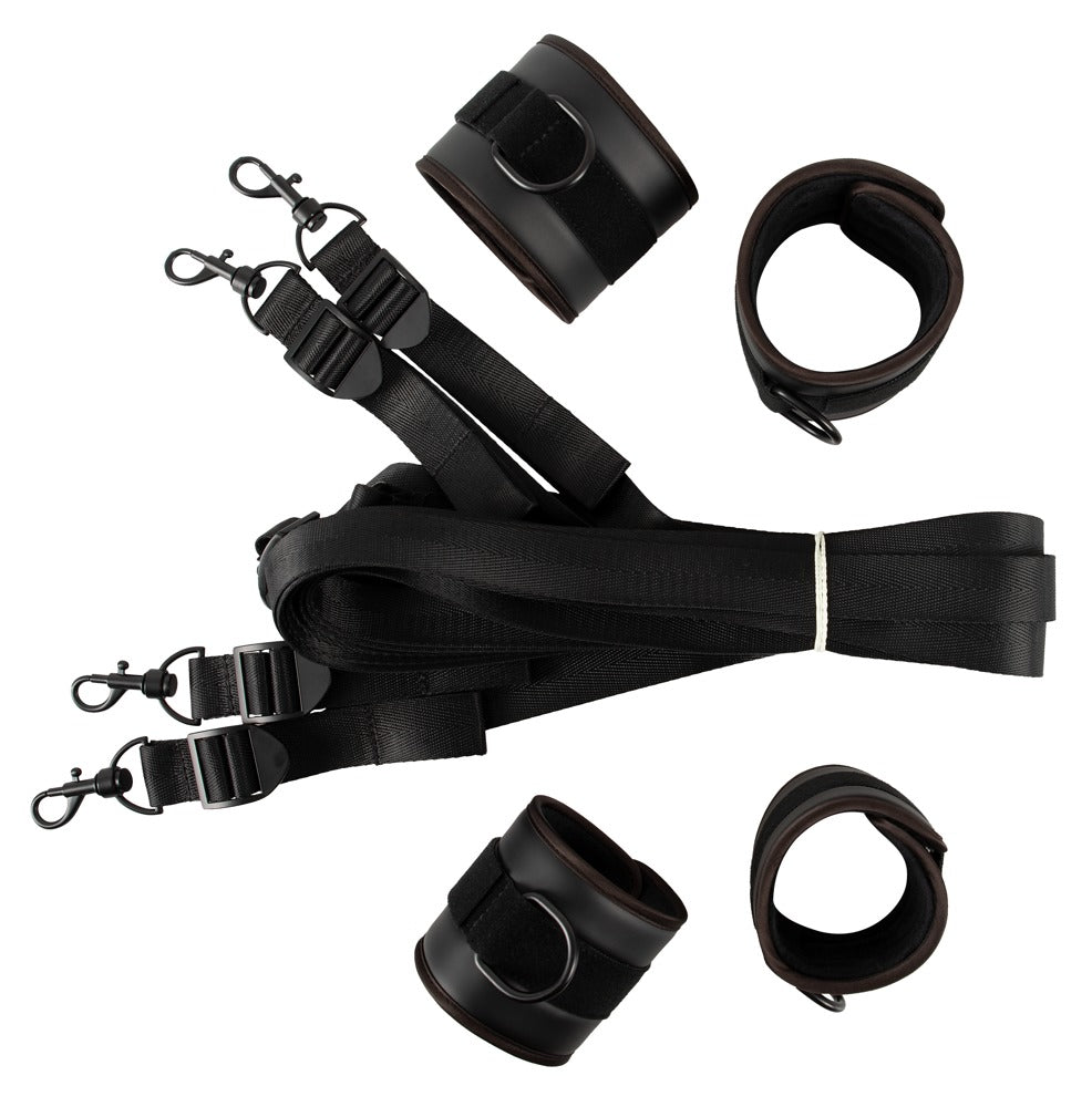 VEGAN Fetish - Bettfessel-Set
