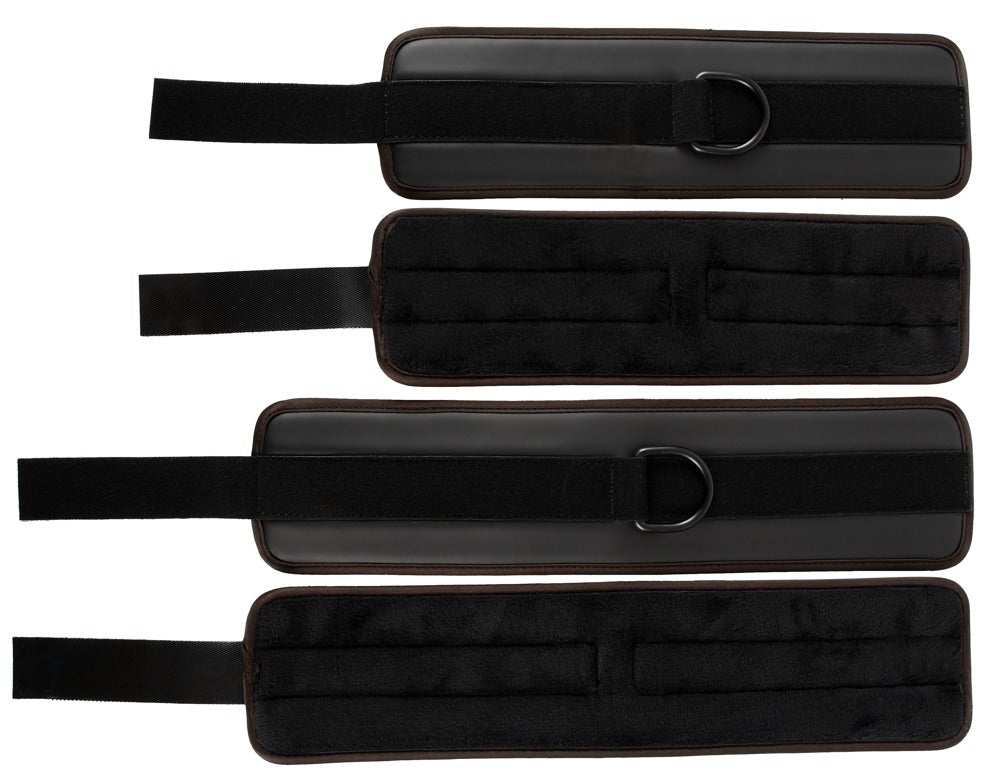 VEGAN Fetish - Bettfessel-Set