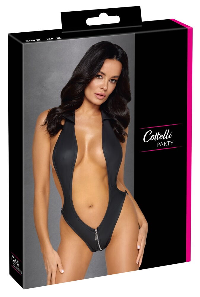 PARTY - Mattlook Body mit provokanter Schnittführung M/L