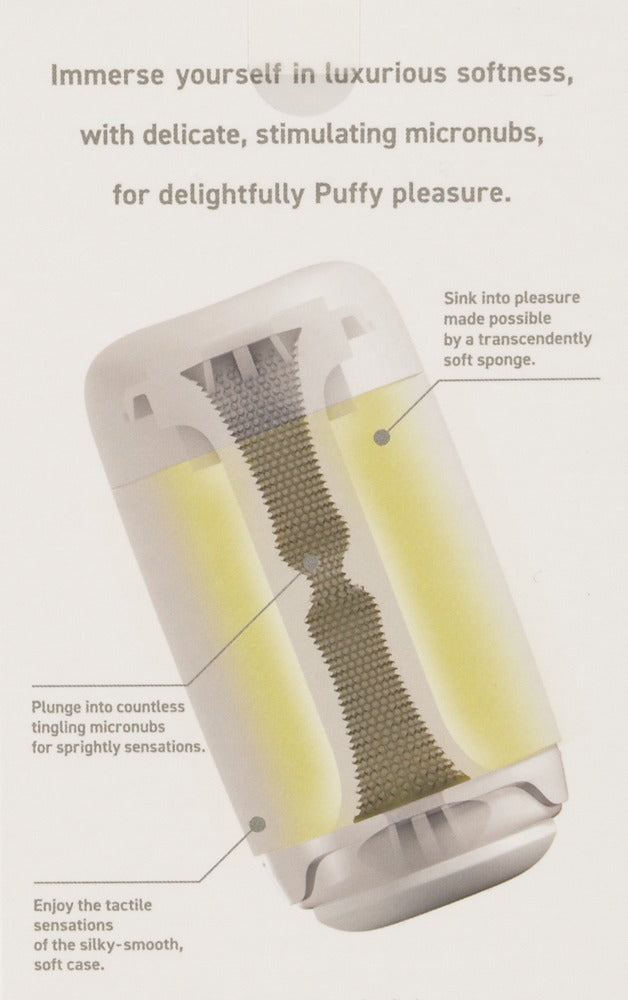 Puffy Tingly Soft – Premium Masturbator mit weicher Marshmallow-Textur