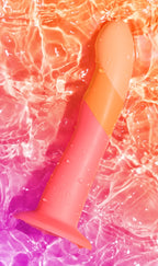 ROMP Dizi – Gewellter Dildo mit Saugfuß