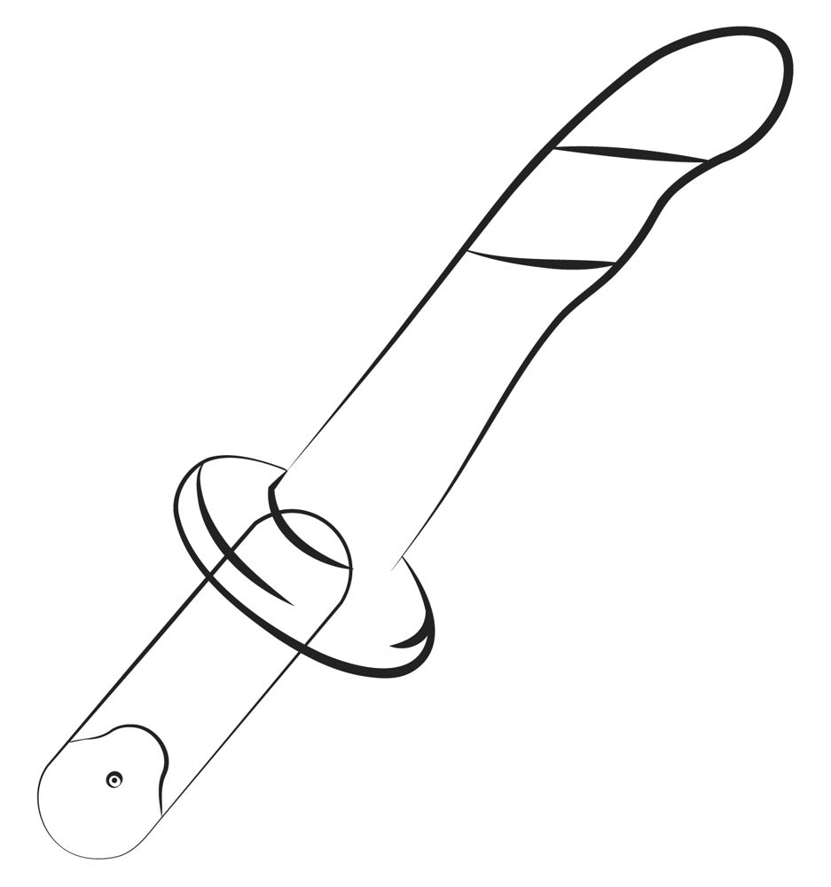 ROMP Dizi – Gewellter Dildo mit Saugfuß