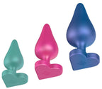 Luster – 3er Analplug-Set für progressives Training
