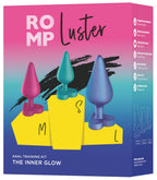 Luster – 3er Analplug-Set für progressives Training