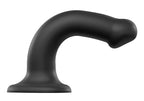 Strap-on-me Dual Density Bendable Dildo – Schwarz, Größe M