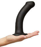 Strap-on-me Dual Density Bendable Dildo – Schwarz, Größe M