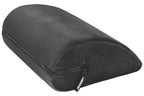 Massagekissen Jaz Motion, dunkelgraues, gepolstertes Kissen mit abgerundeter Form