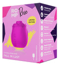 Vibrator-Verpackung in Pink, Limited Edition, mit Produkt- und Funktionstext