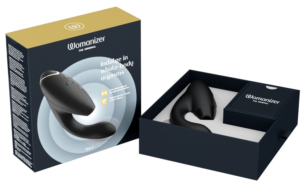 Womanizer Duo 2 – Premium Dual-Stimulation Vibrator - schwarz