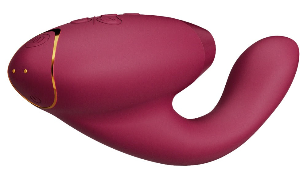 Womanizer Duo 2 – Duale Stimulation mit Pleasure Air™ Technologie in Rot