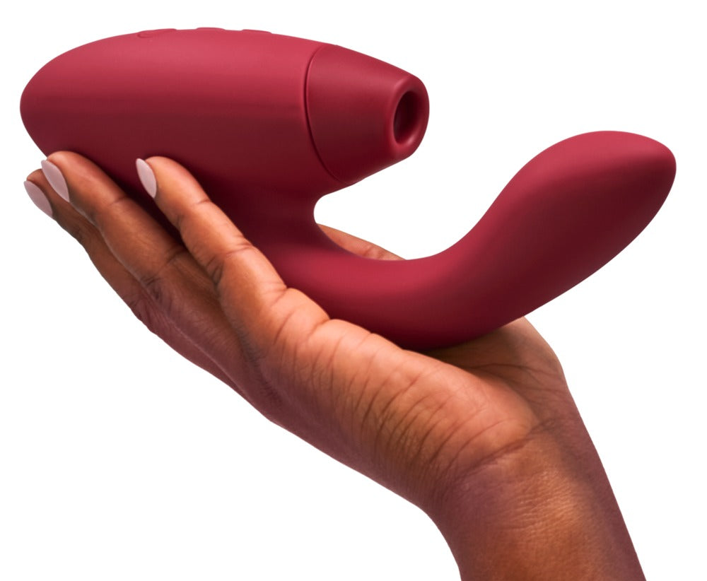Womanizer Duo 2 – Duale Stimulation mit Pleasure Air™ Technologie in Rot