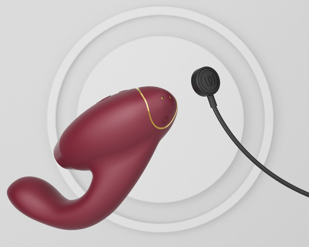 Womanizer Duo 2 – Duale Stimulation mit Pleasure Air™ Technologie in Rot